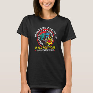 Lassers Kunnen Het In Elke Positie 100 Penetratie T-shirt