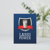 Lassi - Indiase yoghurt drank Briefkaart (Staand voorkant)
