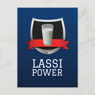 Lassi - Indiase yoghurt drank Briefkaart