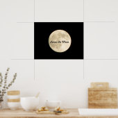 Lasso het Poster Moon (Keuken)