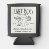 Last Boo Before I Do Bachelorette Halloween Party Blikjeskoeler (Voorkant)