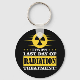 Last Day Radiation Therapy Treatment Cancer Sleutelhanger