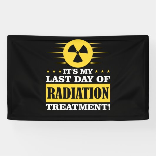 Last Day Radiation Therapy Treatment Cancer Spandoek (Horizontaal)