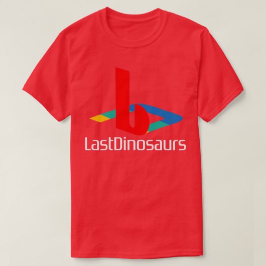 Last Dinosaurs Merch Play Shirt (Design voorkant)