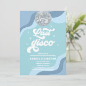 Last Disco Retro 70 Bachelorette Weekend Itinerary Kaart (Staand voorkant)
