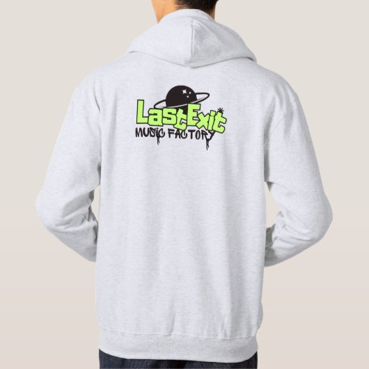 Last Exit Music Factory- Planet Hoodie (Achterkant)