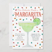 Last Fiesta Margarita Bachelorette Weekend Party Kaart (Voorkant)