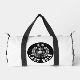 Last Hole Black & White Monogram Crest Plunjezak