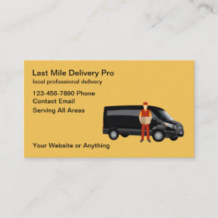 Last Mile Local Delivery Service Visitekaartje