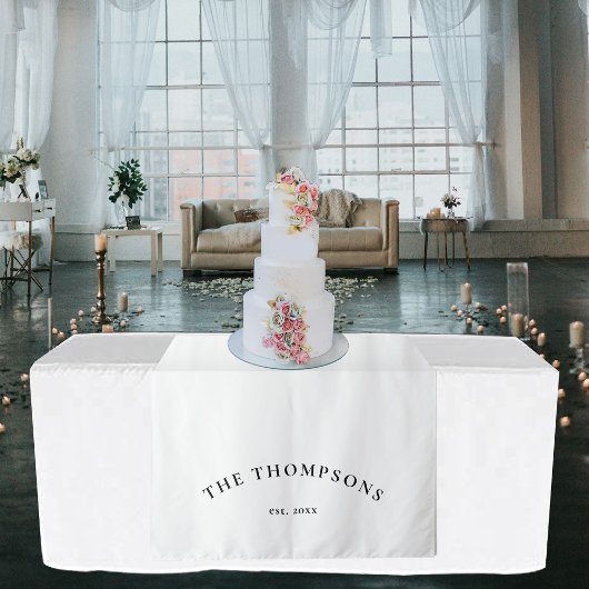  Last Name Sign Wedding Bridal Dinner Runner Sign Wandkleed