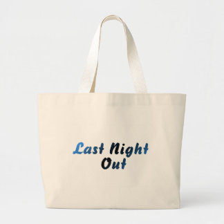 Last Night Out (bruidegom) Grote Tote Bag