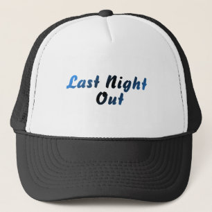Last Night Out (bruidegom) Trucker Pet
