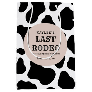 Last Rodeo Cowgirl Bachelorette Weekend Medium Cadeauzakje