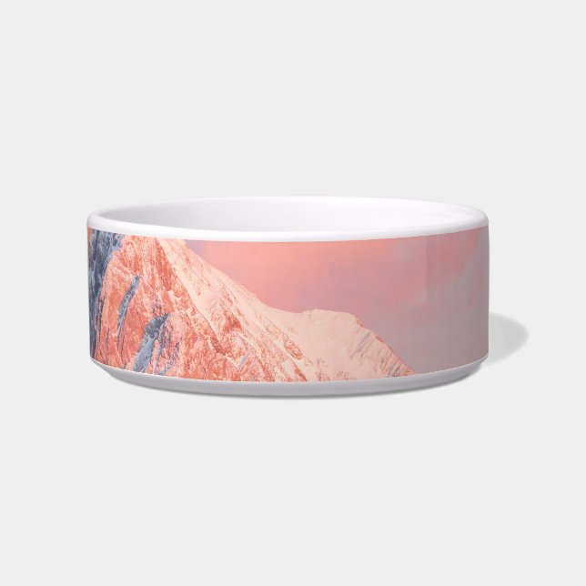 Last sun light on mountain Storžič, Slovenia Voerbakje (Voorkant)