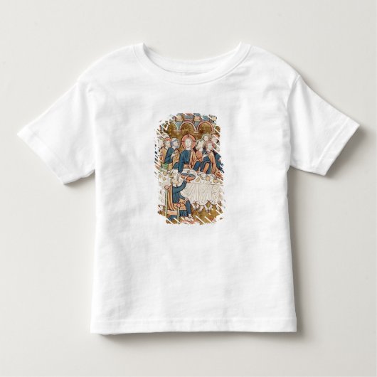Last Supper uit 'Psautier a l'Usage de Paris Kinder Shirts (Voorkant)