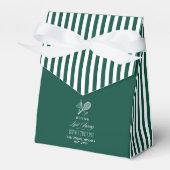 Last Swing Before the Ring green bachelorette Bedankdoosjes (Voorkant Zijde)