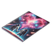 L'astronaute aime le Carnet spiral (Côté gauche)