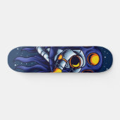 L'astronaute combat Monster Skateboard (Horz)