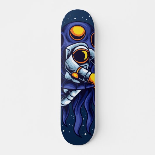 L'astronaute combat Monster Skateboard (Devant)