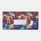 L'astronaute de la caricature spatiale Shuttle Ali (Clavier et souris)