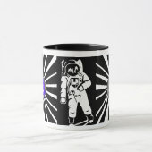 L'astronaute de la Lune Terre Mug (Centre)