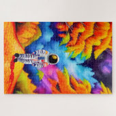 L'astronaute du puzzle d'automne (Horizontal)