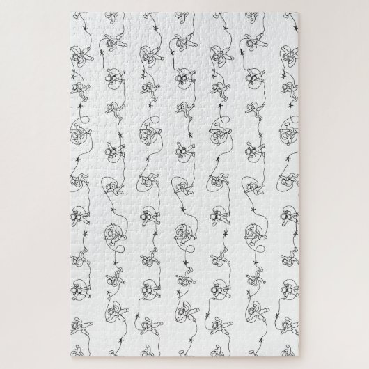 L'astronaute Jigsaw Puzzle (Vertical)