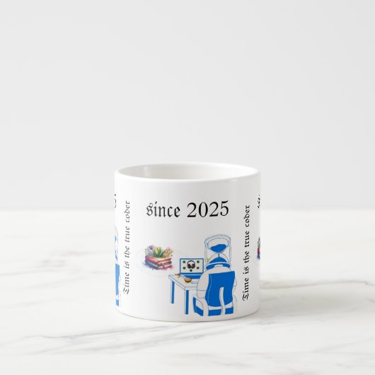 L'astronaute Mug Hourglass Head Space Mug pour le  (Devant)