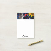 L'astronaute post-it note (Sur un bureau)