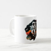 L'astronaute rétro Mug (Devant gauche)