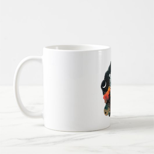 L'astronaute rétro Mug (Gauche)