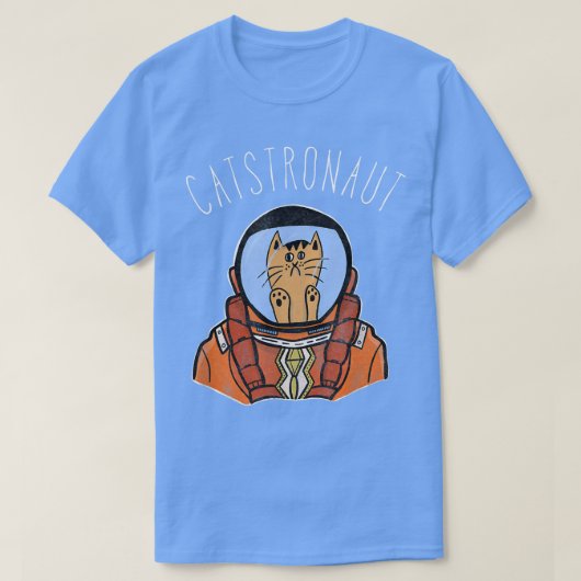 L'astronaute spatiale T-shirt Drôle Mignonne Dessi (Design devant)