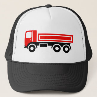 Lastwagen mit Kipper Trucker Pet