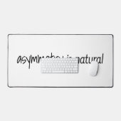 L'Asymétrie Est Le Mat De Bureau Naturel (Clavier et souris)