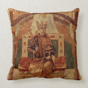 Lat 1152 f.3v Charlemagne (Carolus Magnus, Charles Kussen