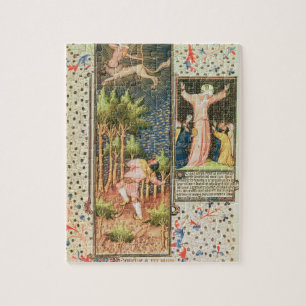 Lat 9471 f.16 r november, van de Grandes Heures d Legpuzzel