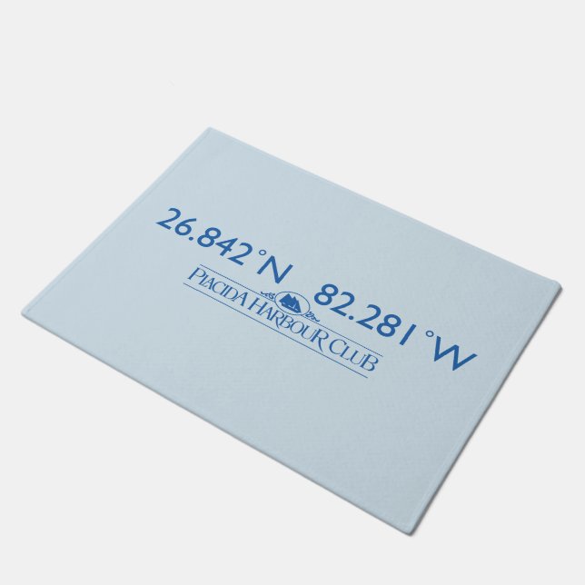 Lat/Lon-deurmat Deurmat (Schuin)