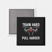 Lat Pulldown Oefening Bodybuilding Fitness Workout Magneet (Voorkant / Achterkant)