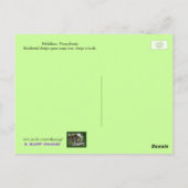 Late 18e eeuw Adam Style House Briefkaart (Achterkant)