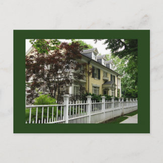 Late 18e eeuw Adam Style House Briefkaart