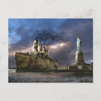 Late aankomst briefkaart