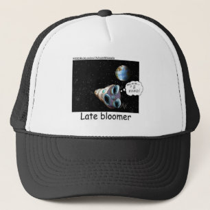 Late Bloomer Astronaut Grappige Cadeaus & Verzamel Trucker Pet