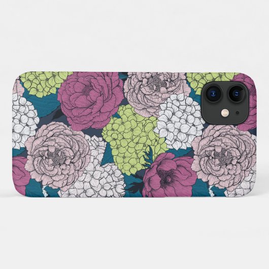 Late lentestuin Case-Mate iPhone case (Achterkant (horizontaal))