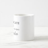 Late lopen is mijn hart koffiemok (Center)