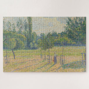 "Late middag in onze weide" - Camille Pissarro Legpuzzel