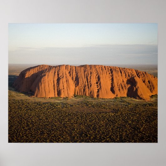 Late middag Light op Uluru / Ayers Rock, Poster (Voorkant)