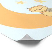 " late night luiper duty blue baby shower game " poster (Hoek)