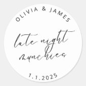 Late Night Munchies Stickers (Voorkant)