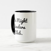 Late Night Readers Club Coffee Tea Mug (Devant gauche)