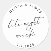 Late Night Snack Stickers (Voorkant)